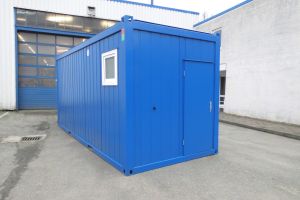20' Damen / Herren WC-Container / Außenansicht - h+s container GmbH
