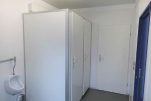 20' Damen / Herren WC-Container / WC-Abteil - h+s container GmbH