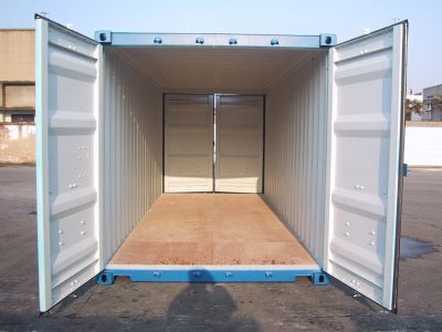 20' Double-Door Container - Seecontainer - Container kaufen bei h+s container GmbH