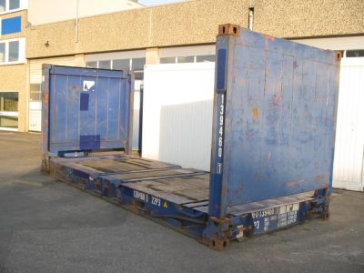 20' Flat-Rack Container - Seecontainer - Container kaufen bei h+s container GmbH