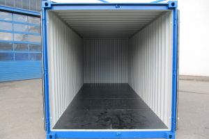 20' Lagercontainer / Innenansicht - h+s container GmbH