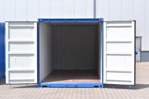 20' Lagercontainer / Innenansicht - h+s container GmbH