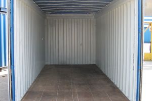 20' Open-Top Container / Innenansicht - h+s container GmbH