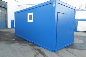 20' Sanitäcontainer / Außenansicht - h+s container GmbH