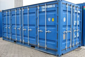 20' Side-Door Container / Außenansicht - h+s container GmbH
