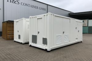 20' High-Cube Technikcontainer / Serienfertigung - h+s container GmbH