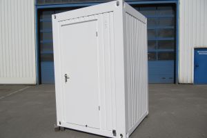 5' Bürocontainer / Außenansicht - h+s container GmbH
