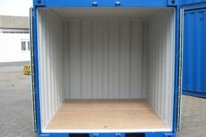 8' Seecontainer / Innenansicht - h+s container GmbH