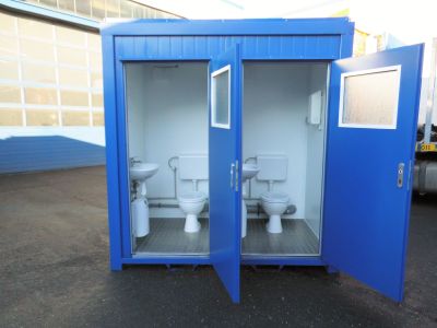 8' WC-Container / Toilettencontainer - Container kaufen bei h+s container GmbH