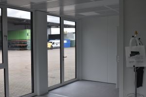 Bürocontainer 3er-Anlage / Containeranlage - Innenraum - h+s container GmbH