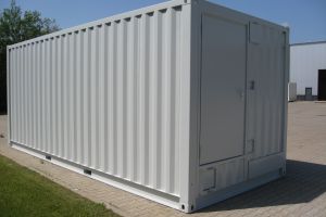 7,25m Rechenzentrumcontainer / Seitenansicht - h+s container GmbH